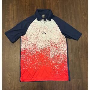 OAKLEY Dri Fit Golf Polo Size Medium